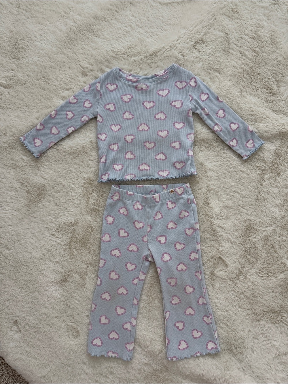 Gap Baby Heart Pant & Shirt Set
